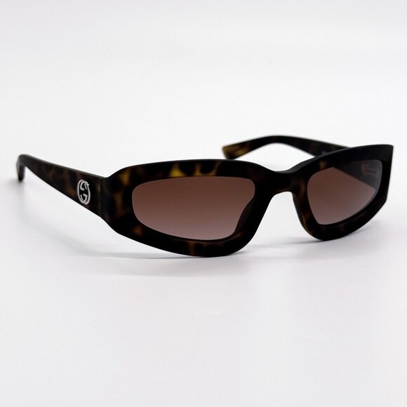 NEW GUCCI GG1787S 002 WOMEN HAVANA BROWN SUNGLASSES GUCCI - Picture 4 of 9